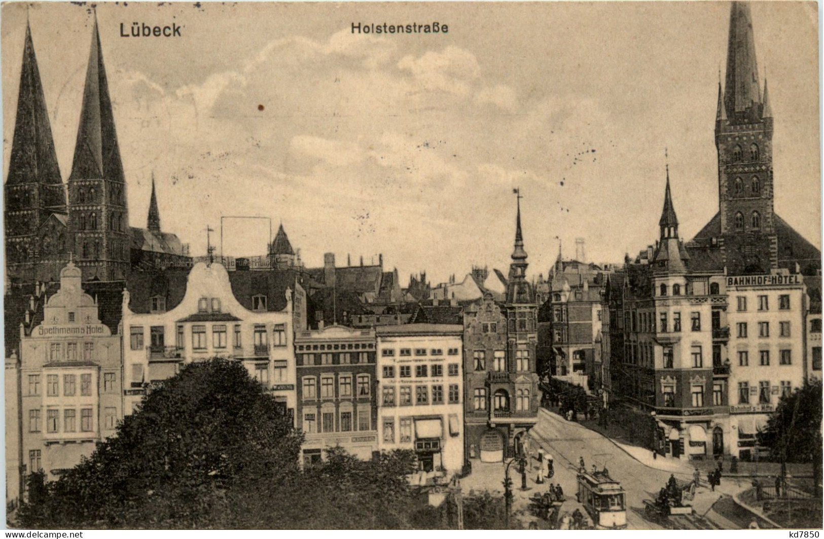 Lübeck - Holstenstrasse - Luebeck