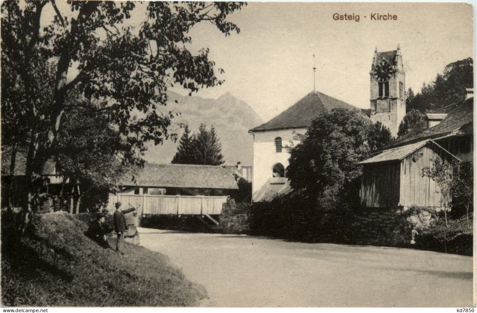 Gsteig - Kirche - Gsteig Bei Gstaad