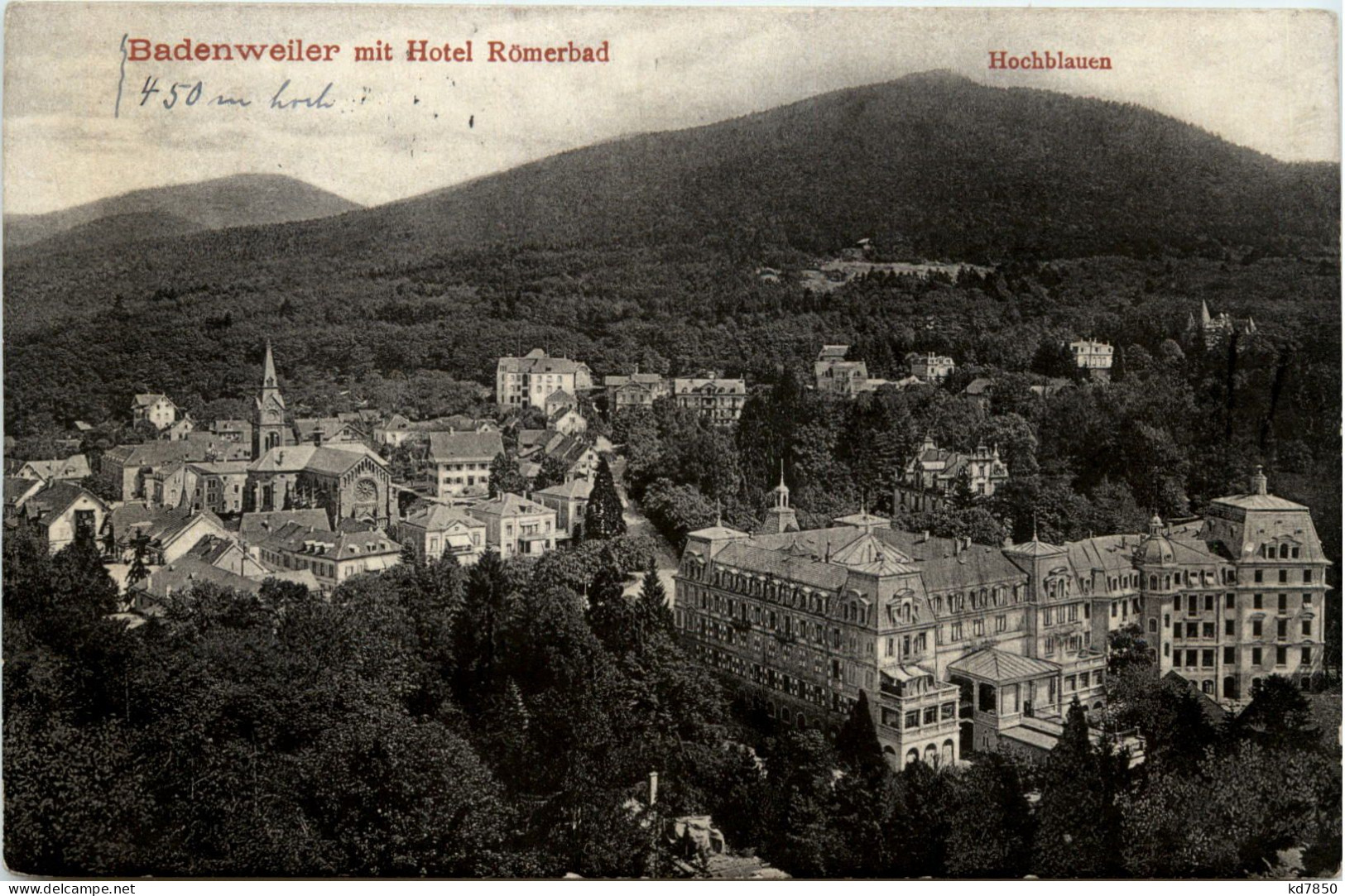 Badenweiler Mit Hotel Römerbad - Badenweiler
