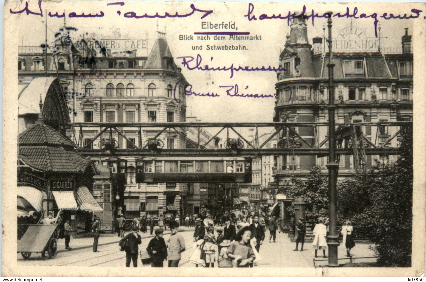 Elberfeld - Altenmarkt Mit Schwebebahn - Wuppertal