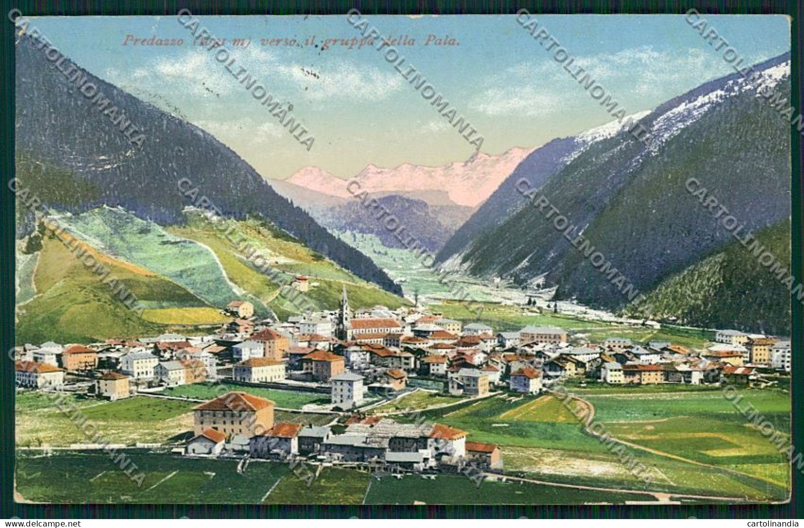 Trento Predazzo Cartolina ZC2596 - Trento