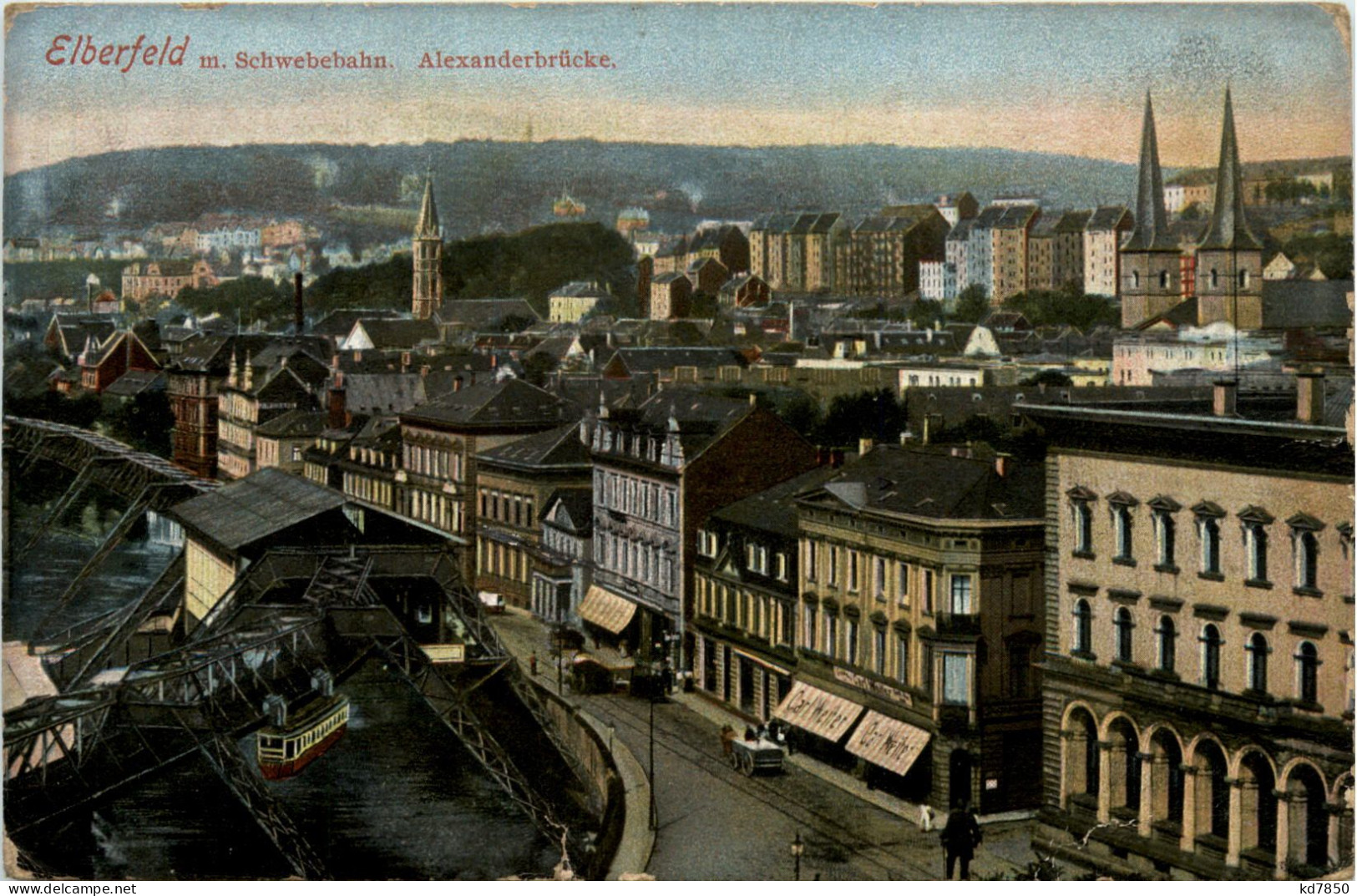 Elberfeld Mit Schwebebahn - Alexanderbrücke - Wuppertal