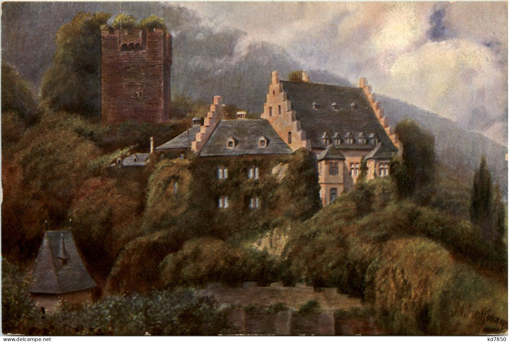 Miltenberg - Künstlerkarte H. Hoffmann - Miltenberg A. Main