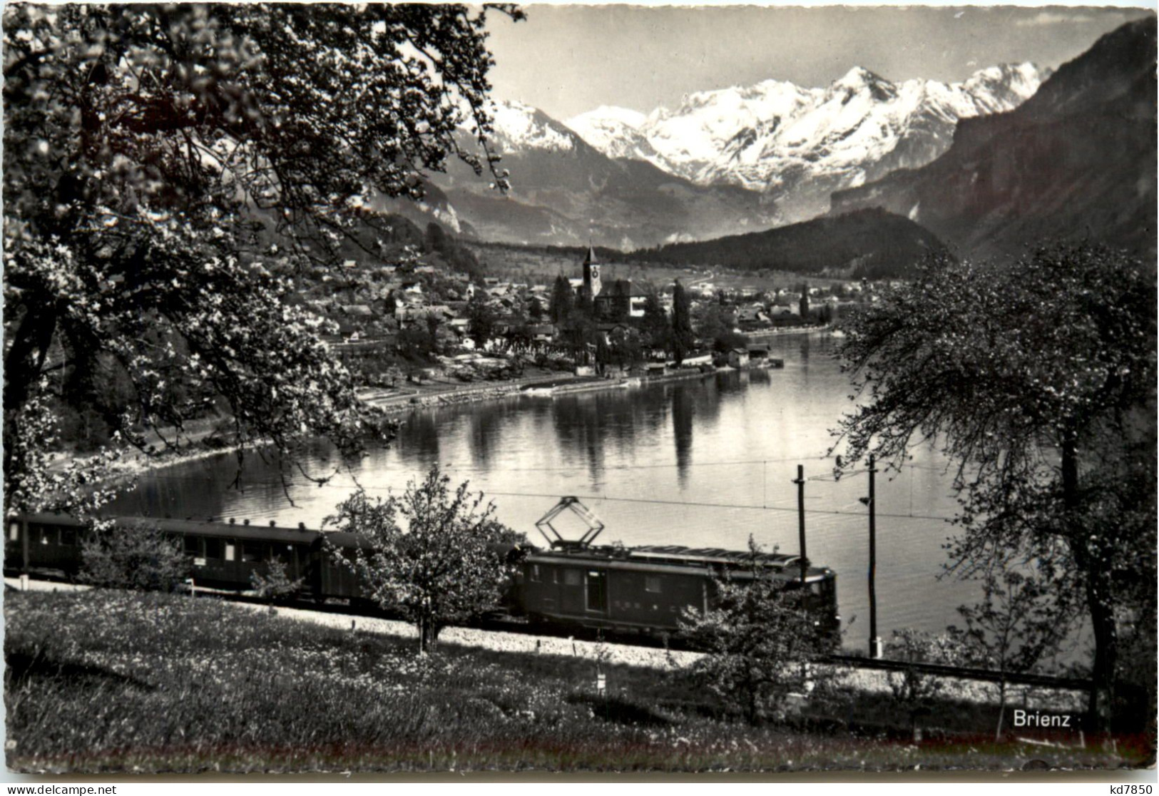 Brienz Mit Eisenbahn - Brienz