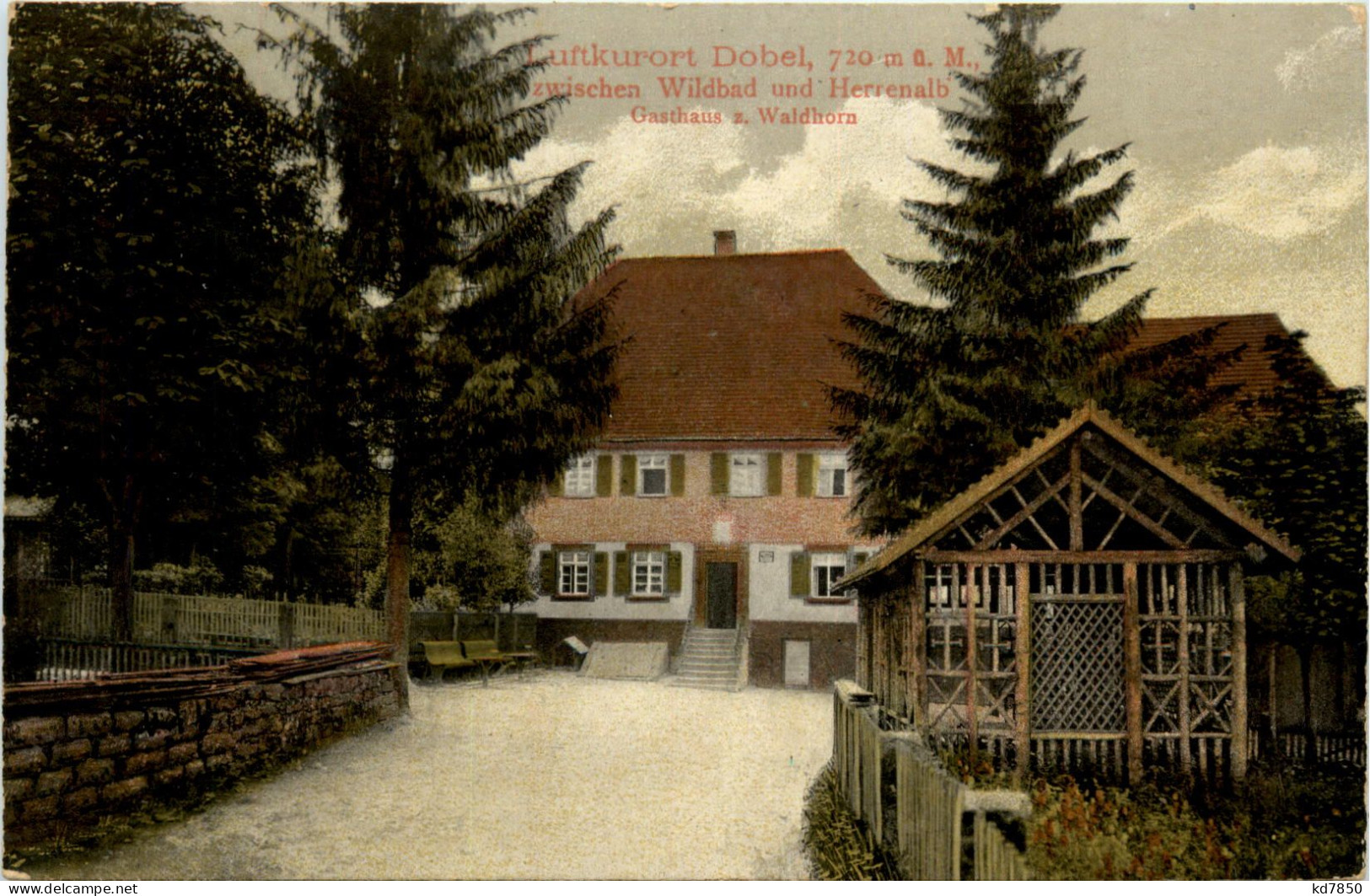 Dobel - Zwischen Wildbad Und Herrenalb - Gasthaus Zum Waldhorn - Calw