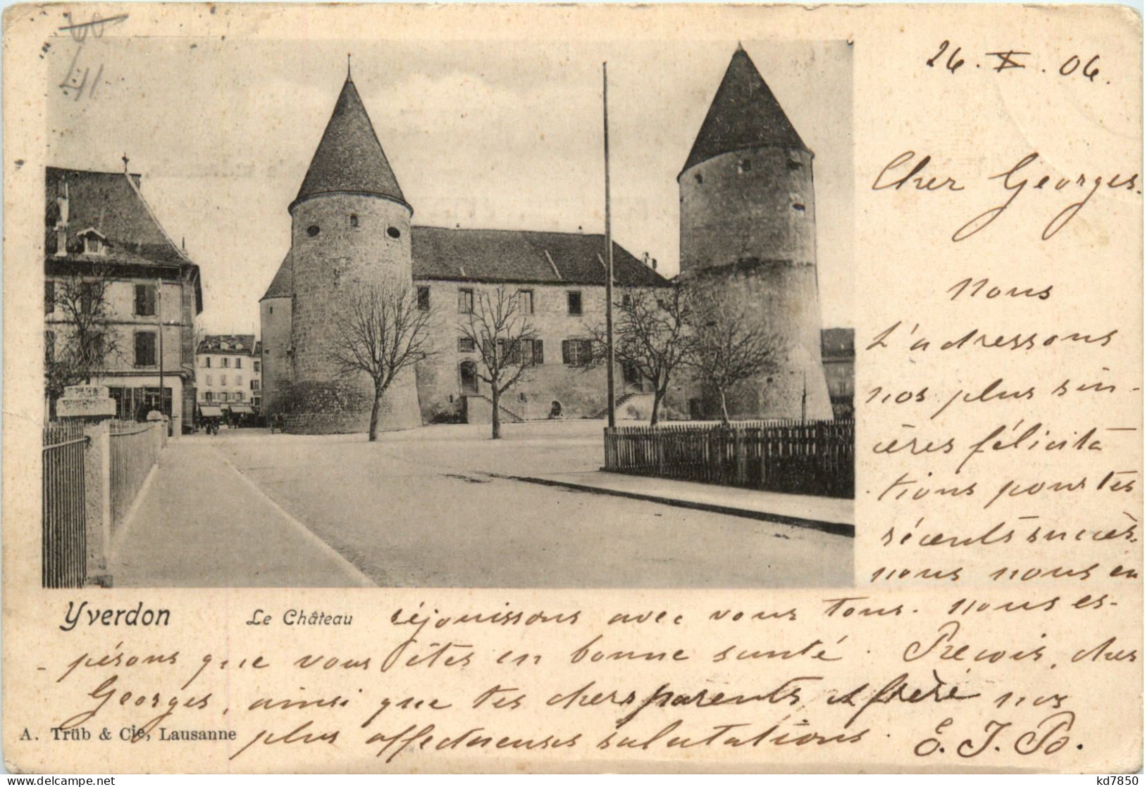 Yverdon - Le Chateau - Yverdon-les-Bains 