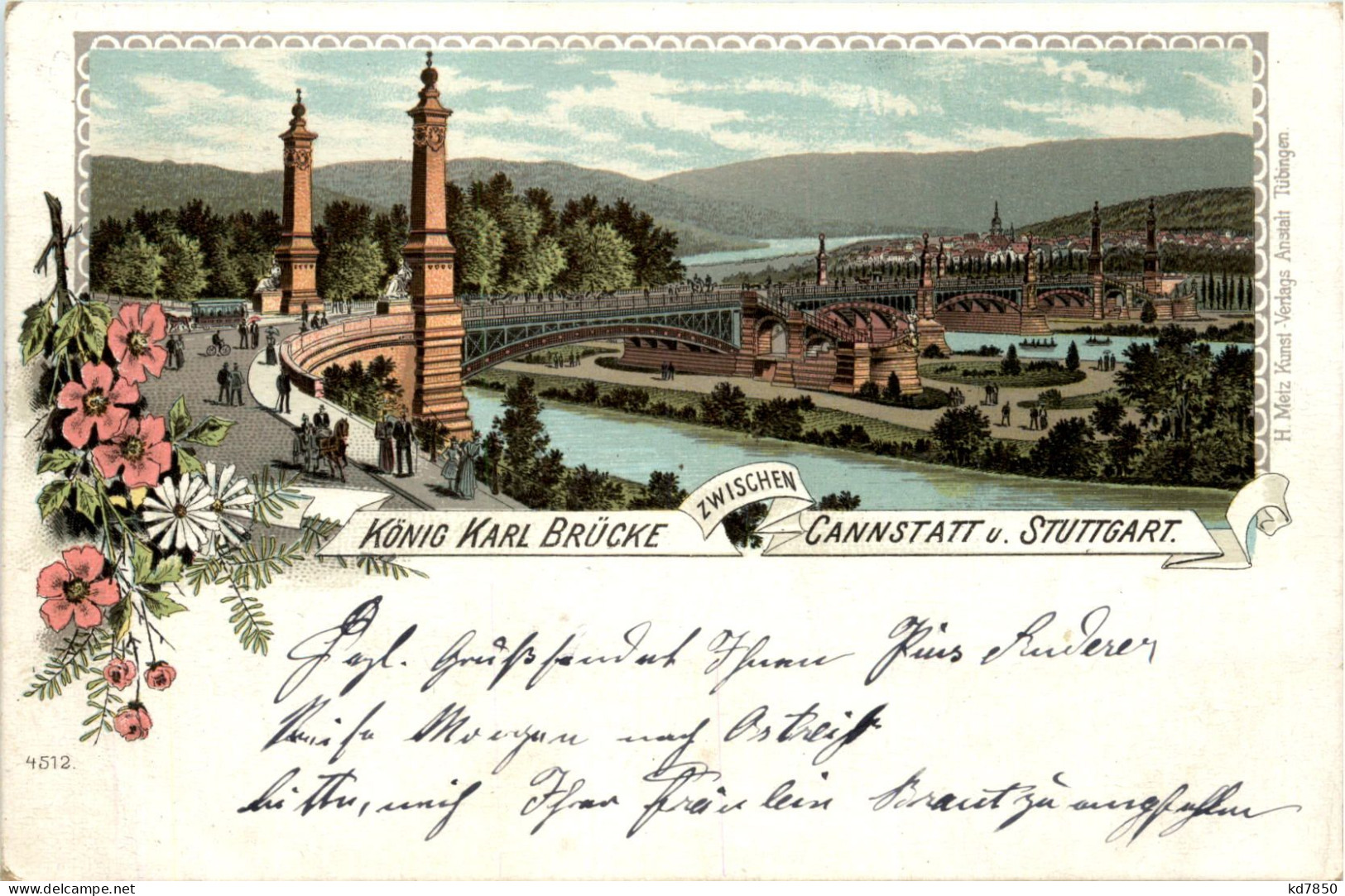 Cannstatt Stuttgart - Litho - Stuttgart