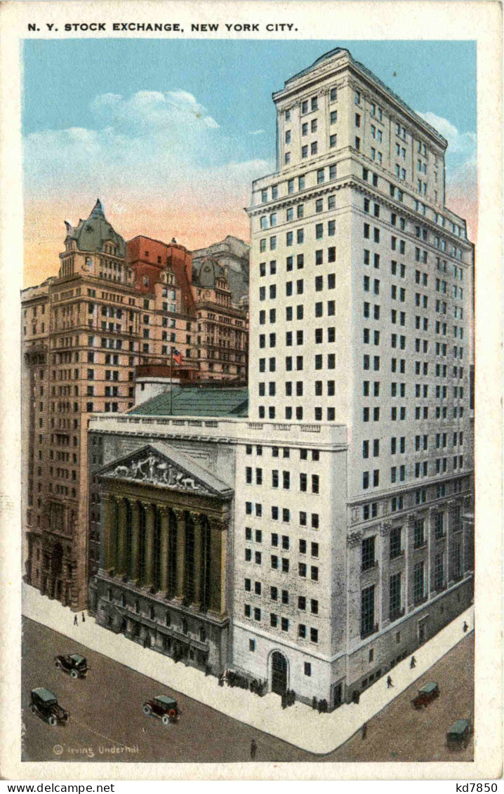 New York City - Stock Exchange - Andere & Zonder Classificatie