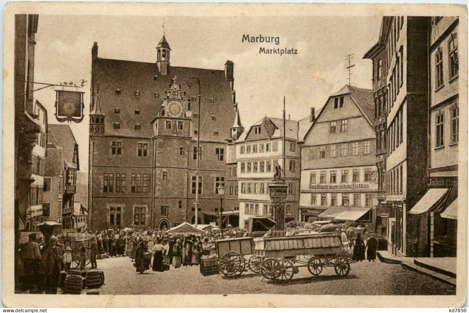 Marburg - Marktplatz - Marburg