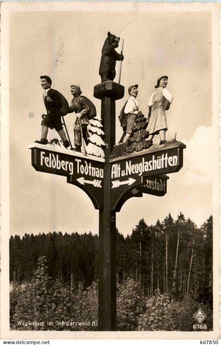 Feldberg Todtnau - Wegweiser - Todtnau