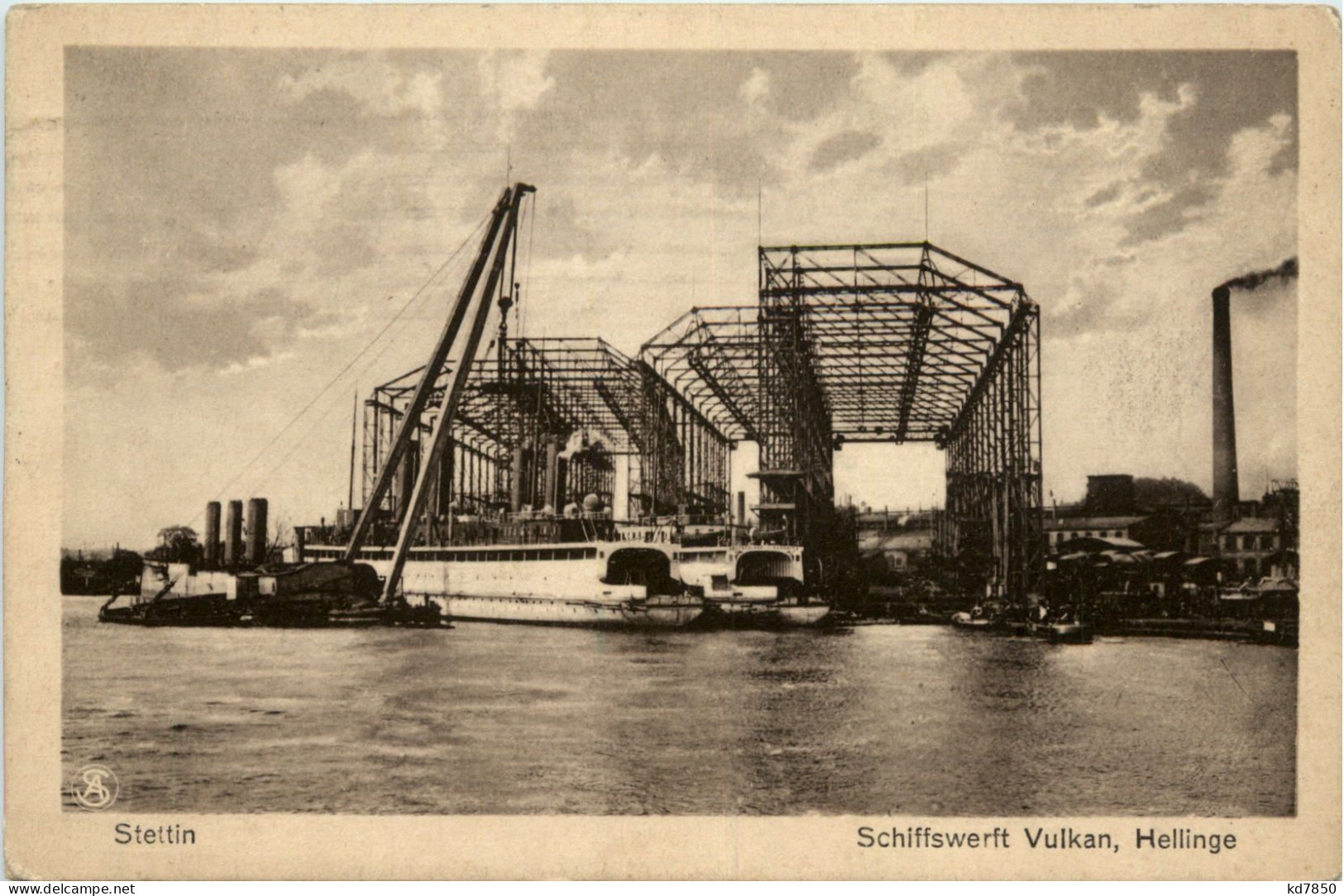 Stettin - Schiffswerft Vulkan - Pommern