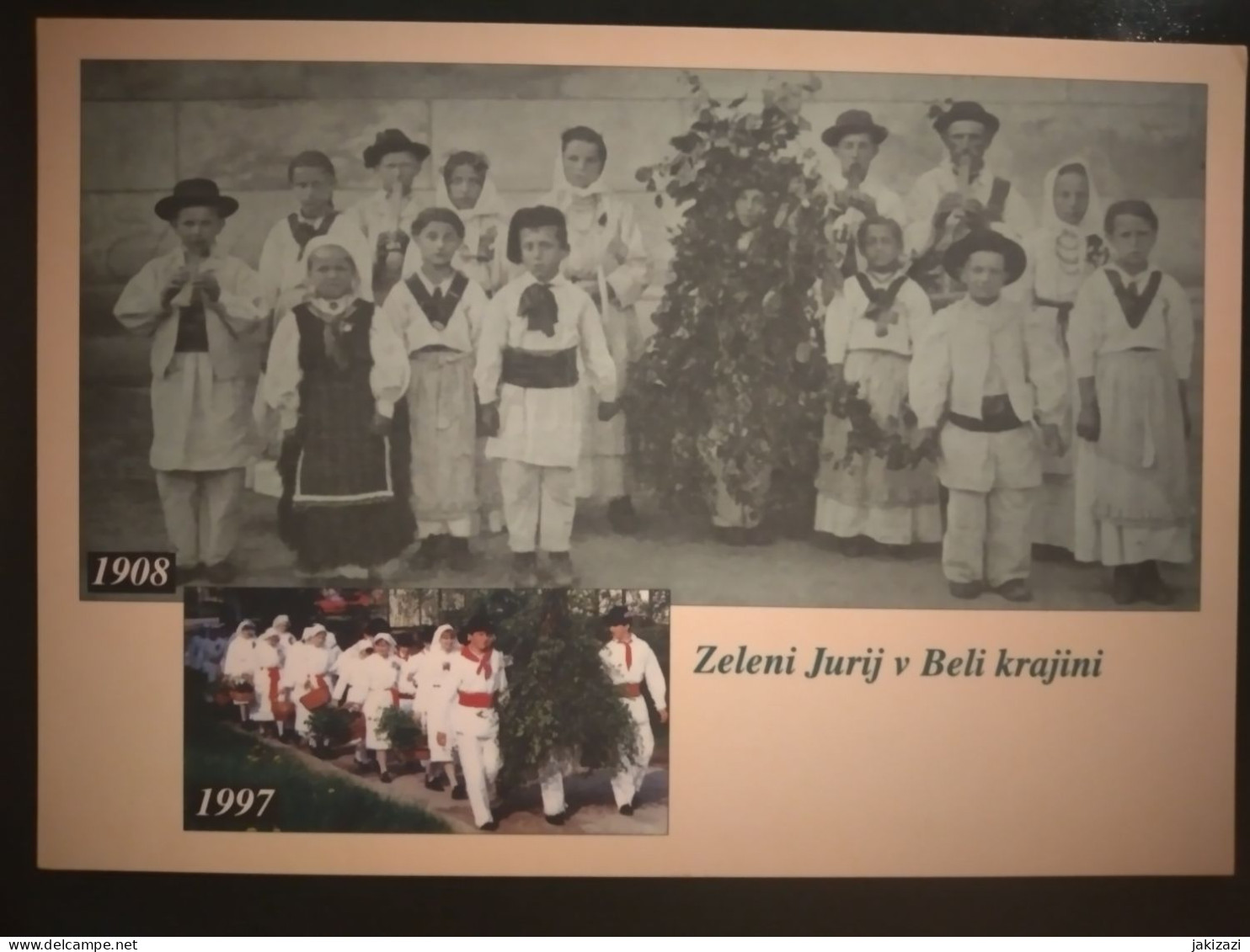 Bela Krajina. Jurjevanje. Zeleni Jurij. - Zoll