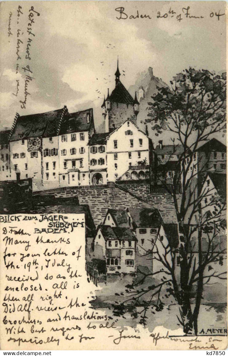 Baden - Blick Zum Jägerstübchen - Baden