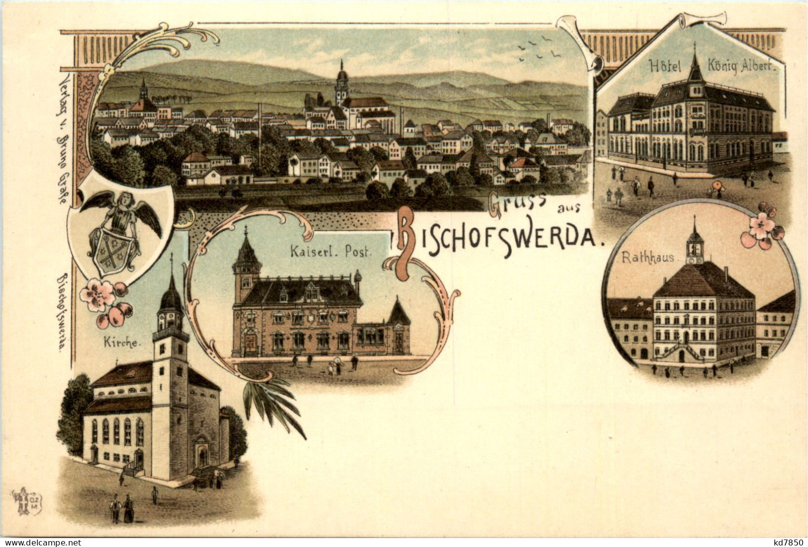 Gruss Aus Bischofswerda - Litho - Bischofswerda