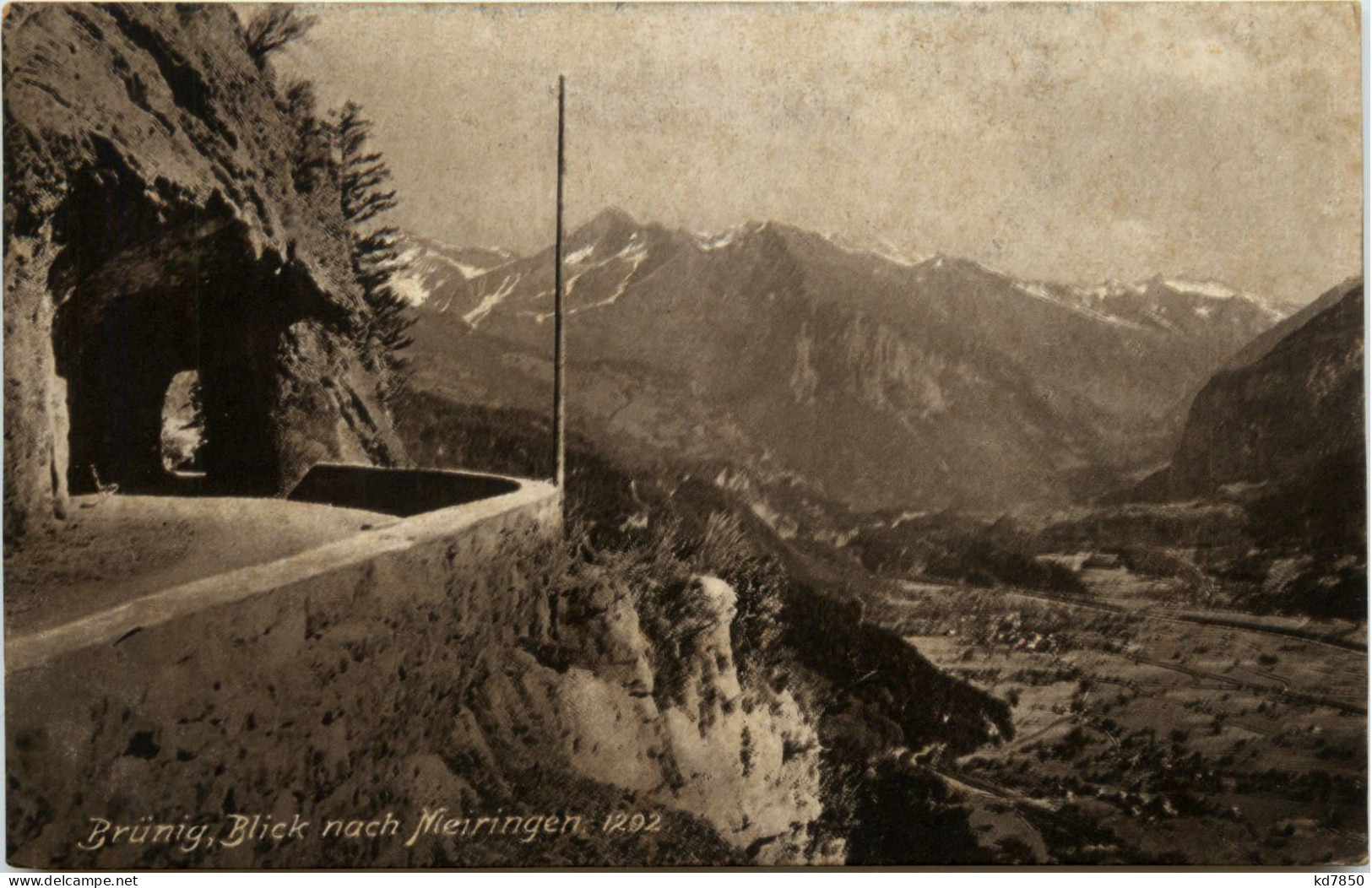 Brünig - Blick Nach Meiringen - Meiringen