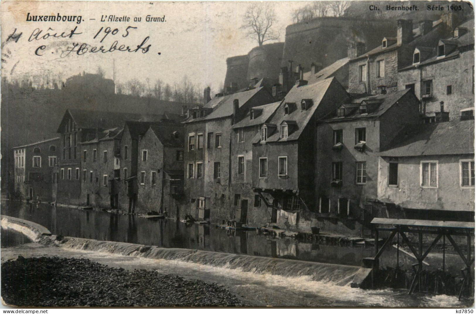 Luxemburg - L Alzette Au Grund - Luxemburg - Stadt