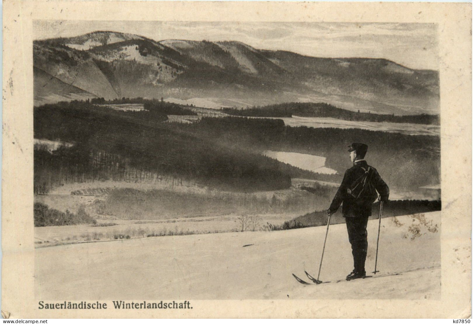 Sauerländische Winterlandschaft - Ski - Wintersport