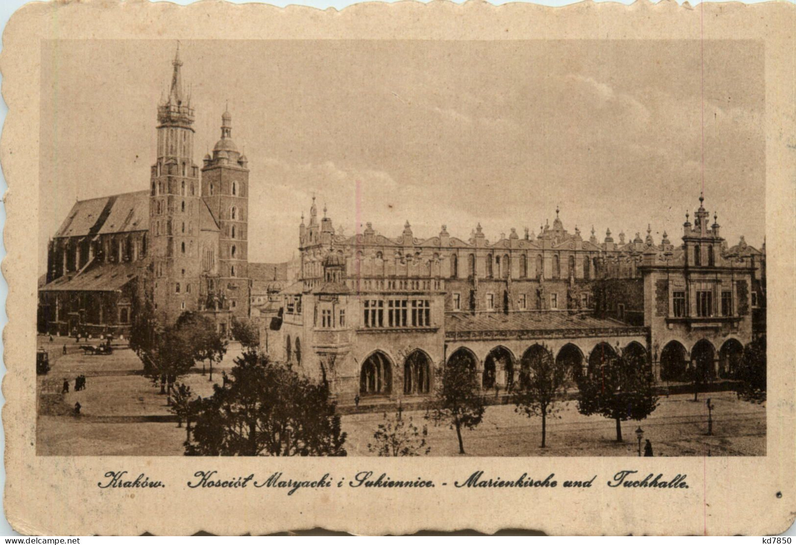 Krakow - Marienkirche Und Tuchhalle - Poland