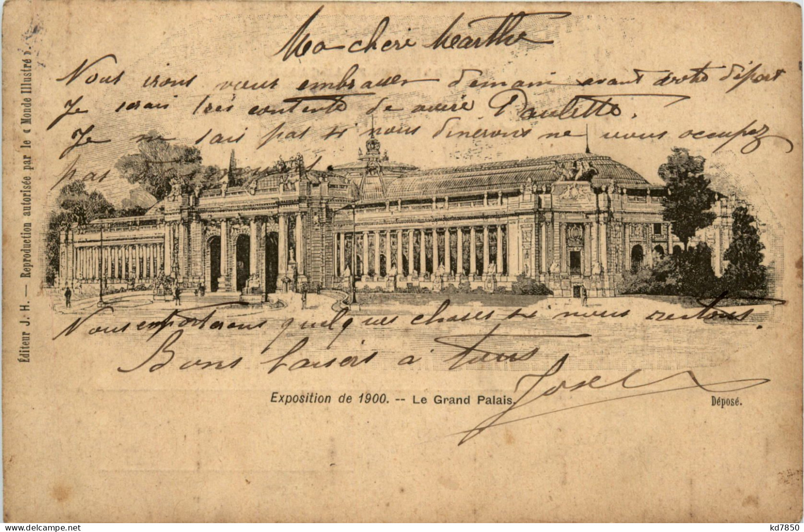 Paris - Exposition De 1900 - Exposiciones
