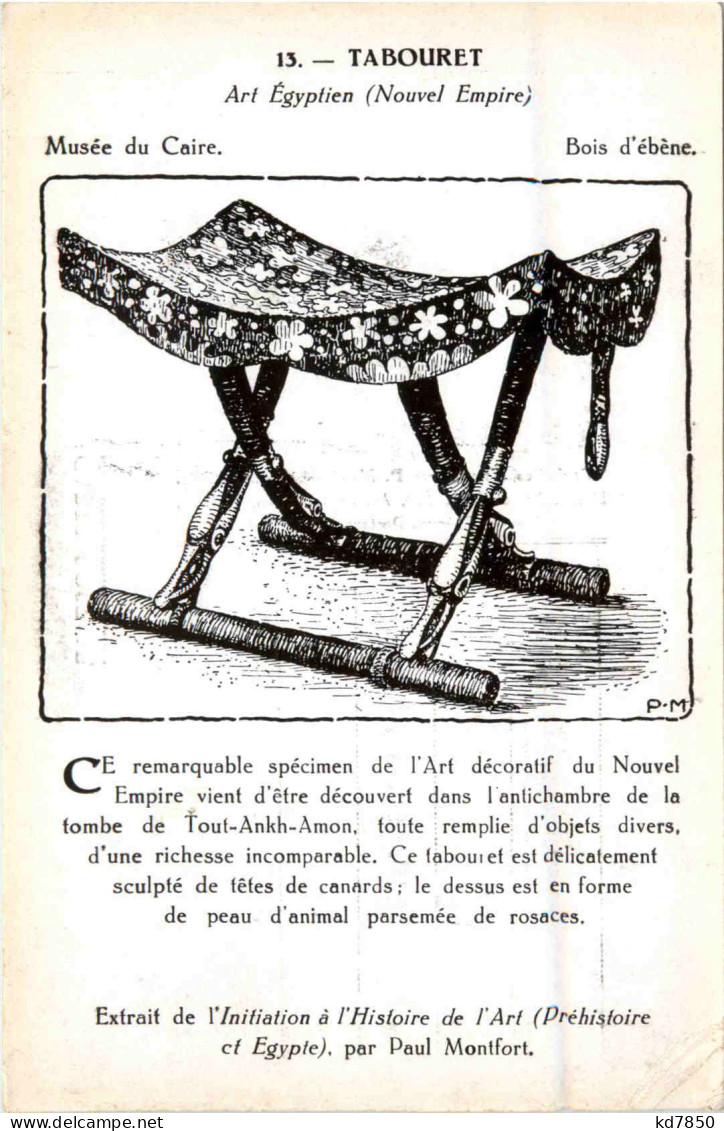 Egypt - Tabouret - Sonstige & Ohne Zuordnung