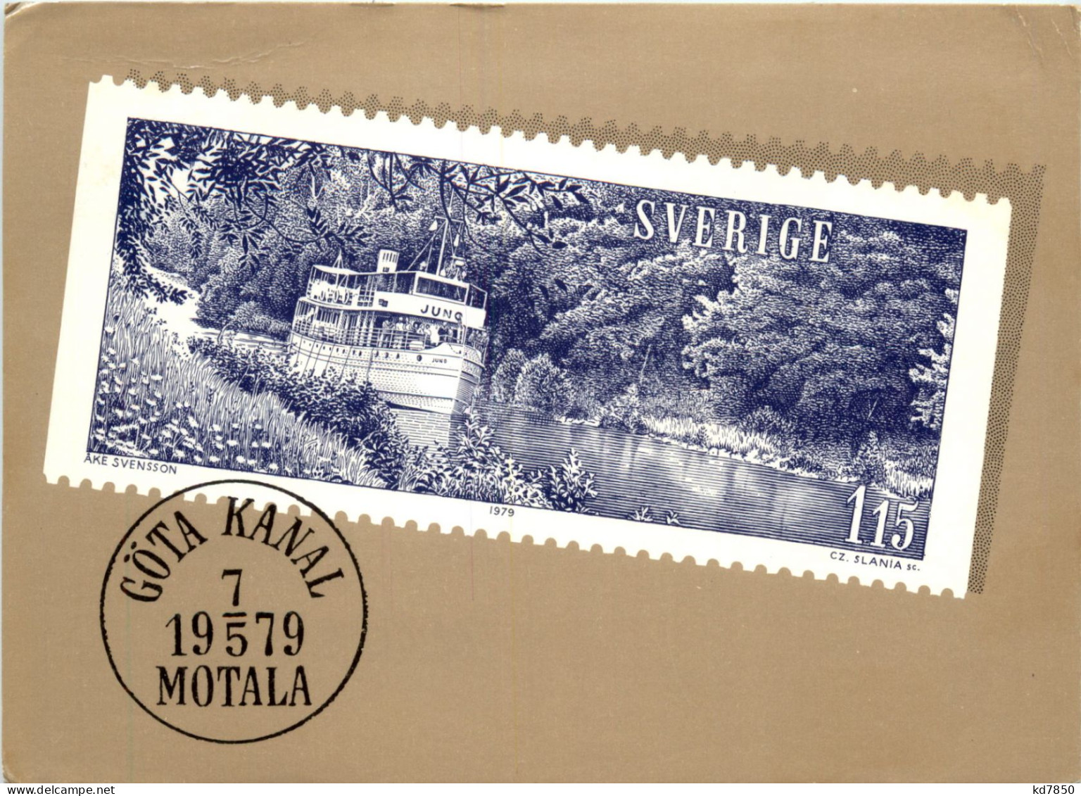 Schweden - Göta Kanal 1979 - Suède