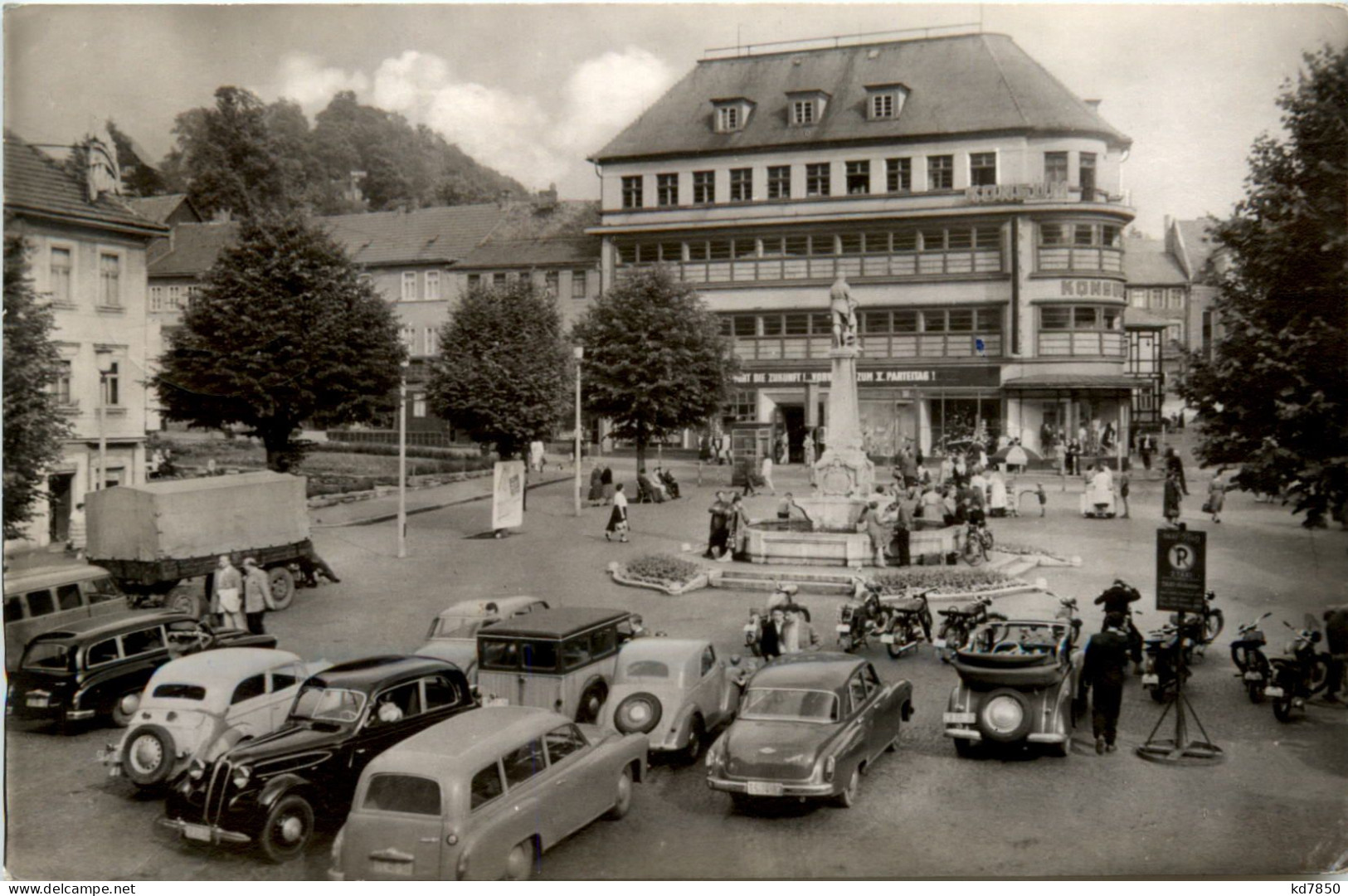 Suhl - Karl-Marx-Platz - Suhl