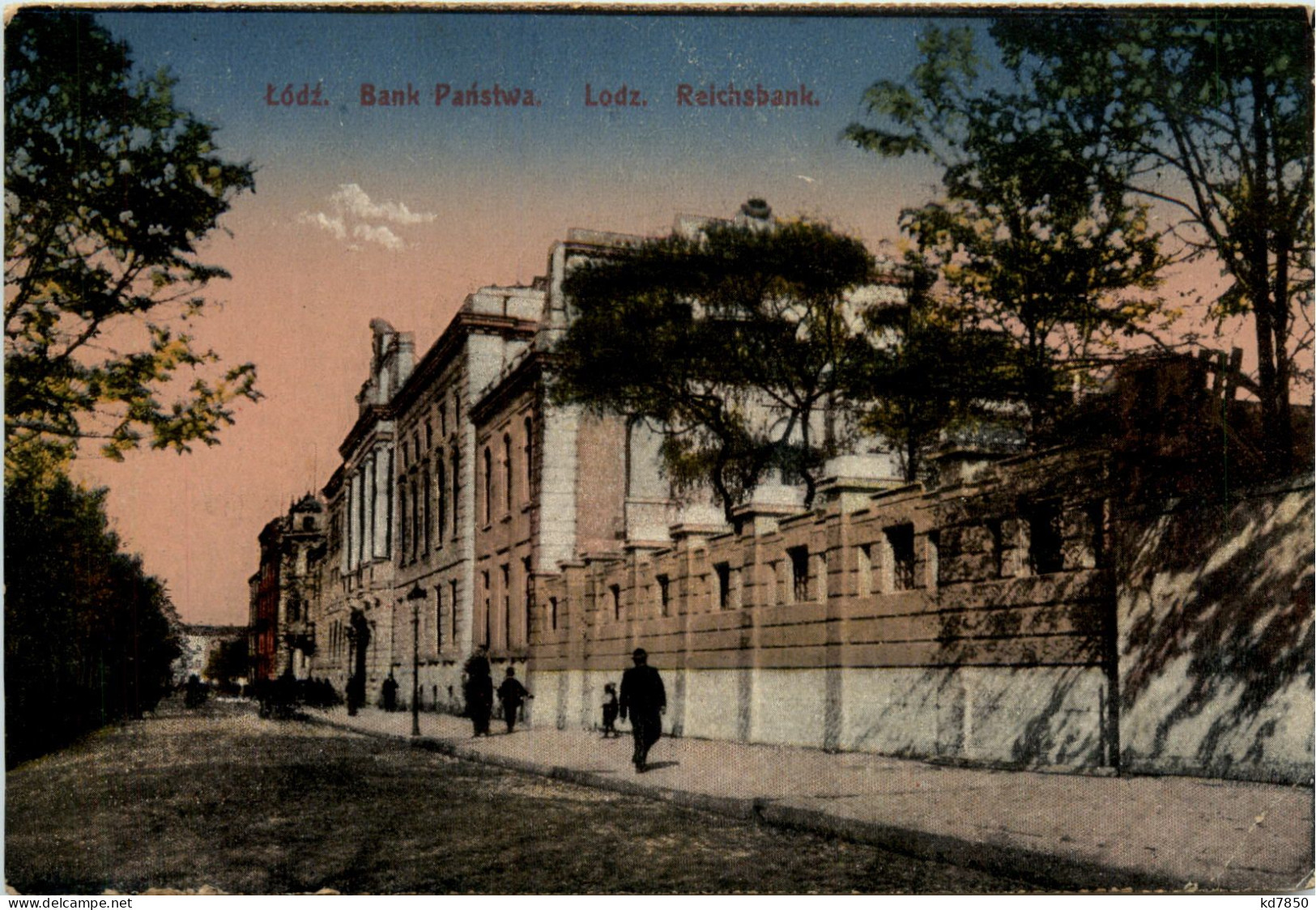 Lodz - Reichsbank - Polen