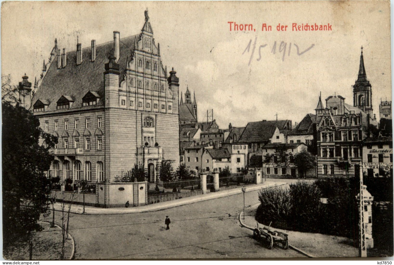 Thorn - An Der Reichsbank - Pommern