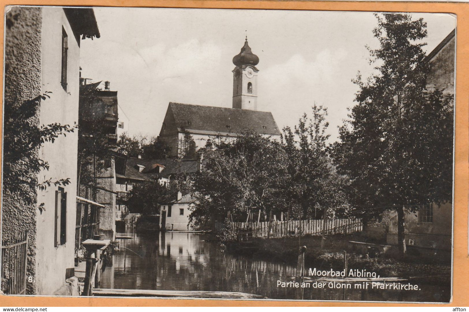 Bad Aibling Germany 1927 Postcard - Bad Aibling