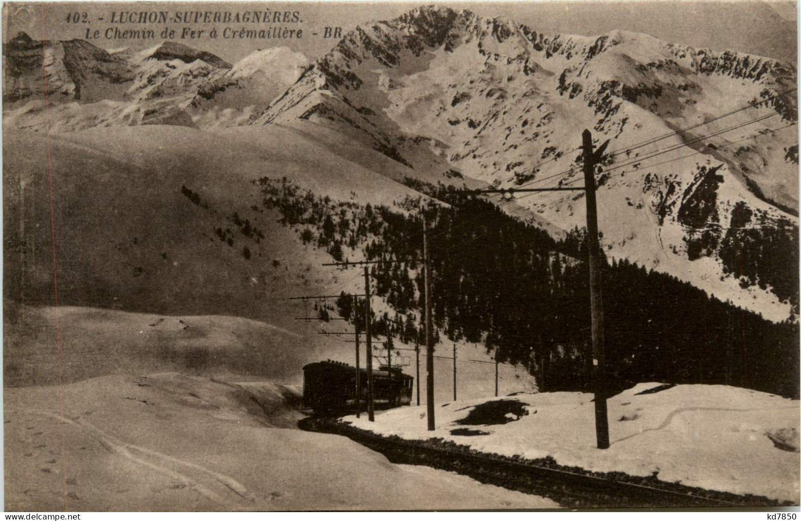 Luchon-Superbagneres - La Chemin De Fer A Cremaillere - Luchon