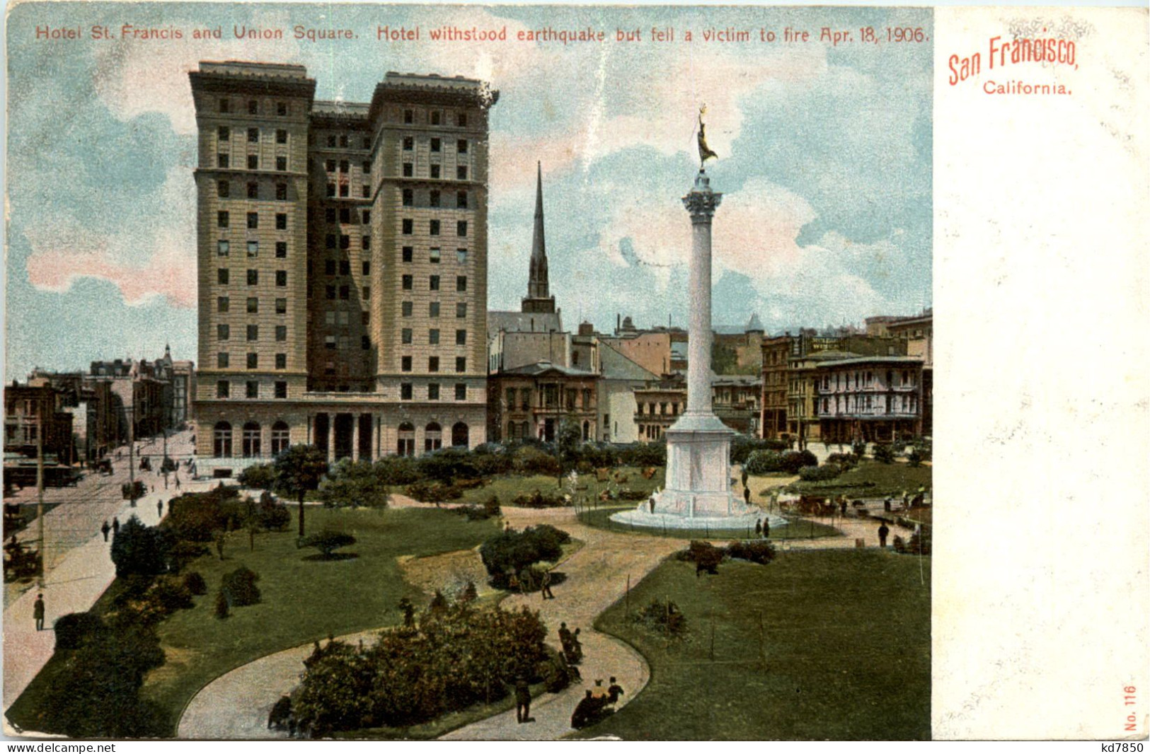 San Francisco - Hotel St. Francis Ans Union Square - San Francisco