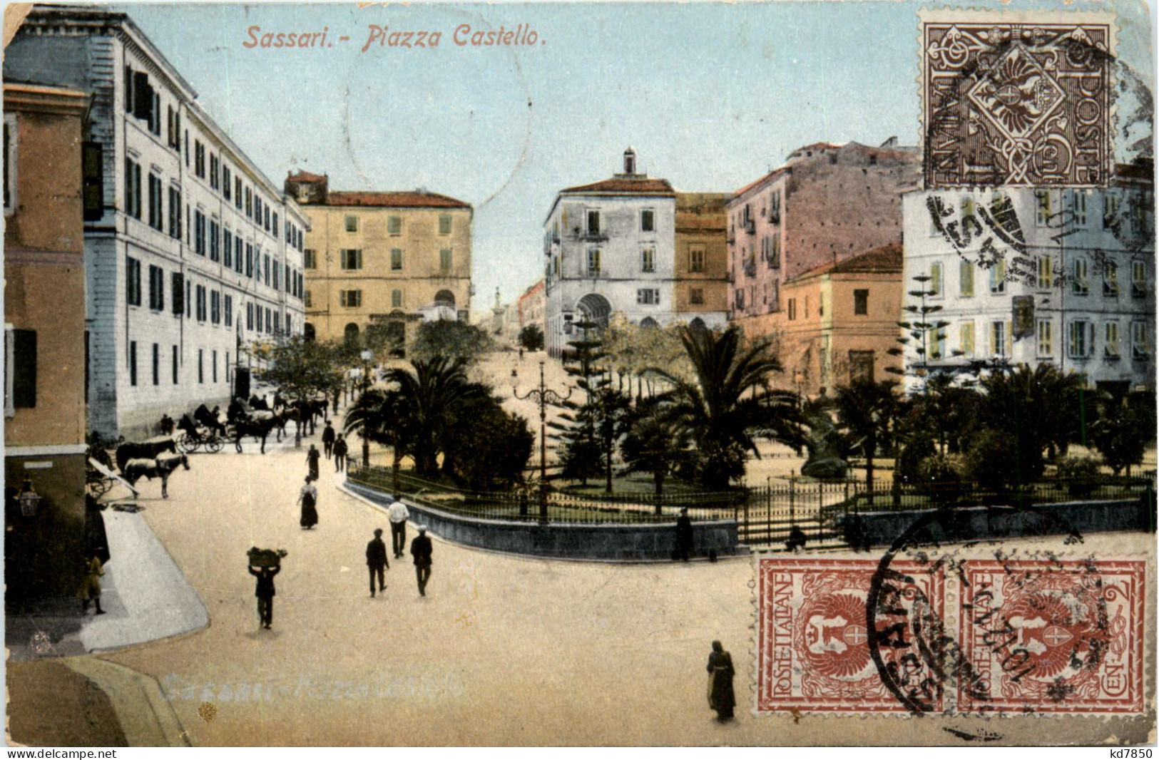 Sassari - Piazza Castello - Other & Unclassified