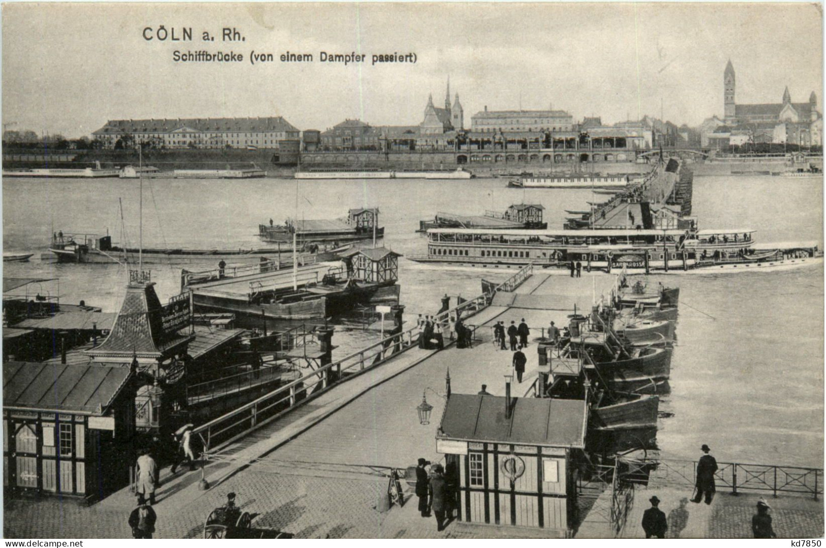 Köln - Schiffbrücke - Koeln