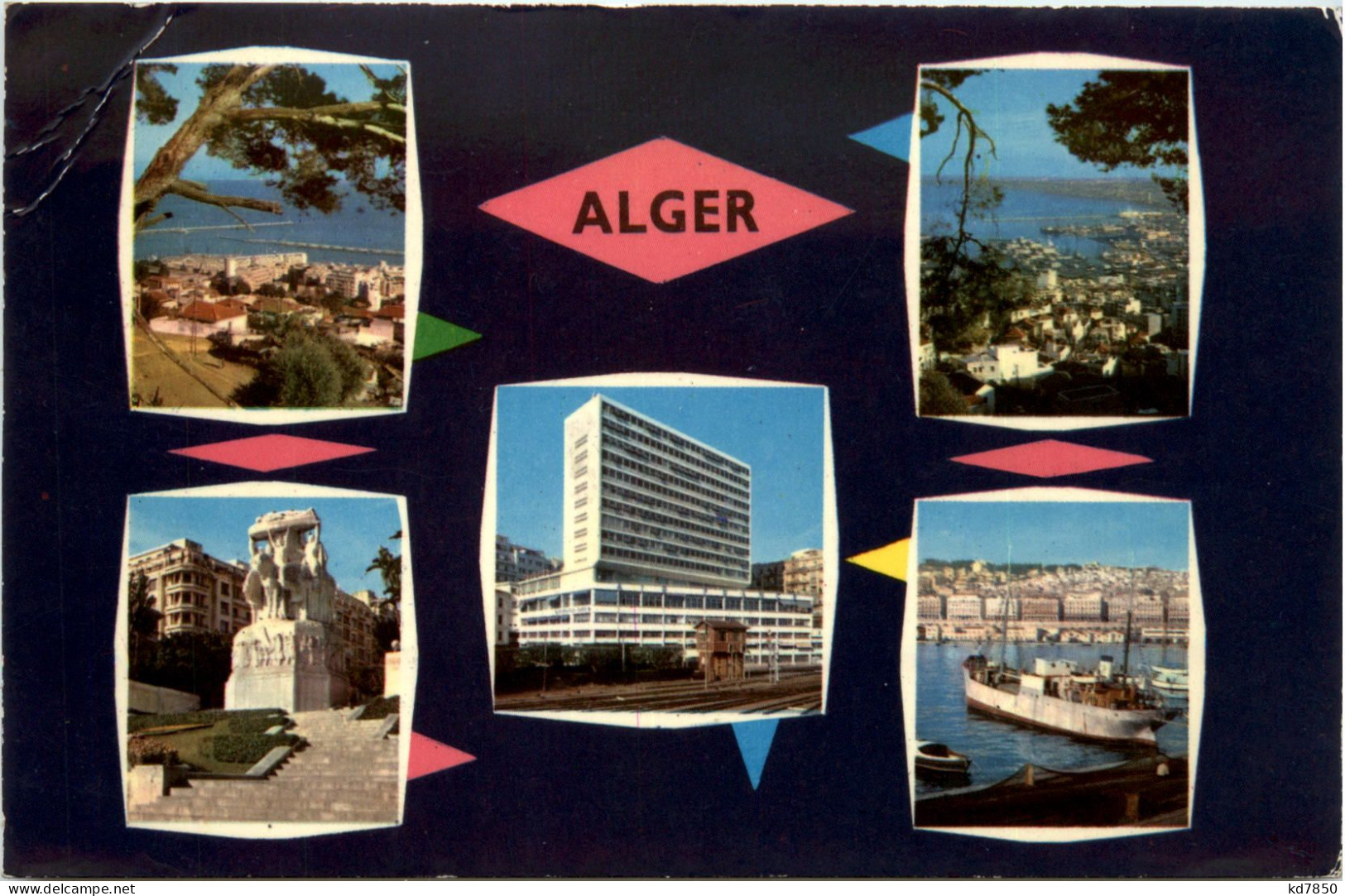 Alger, Souvenir, Div. Bilder - Algerien
