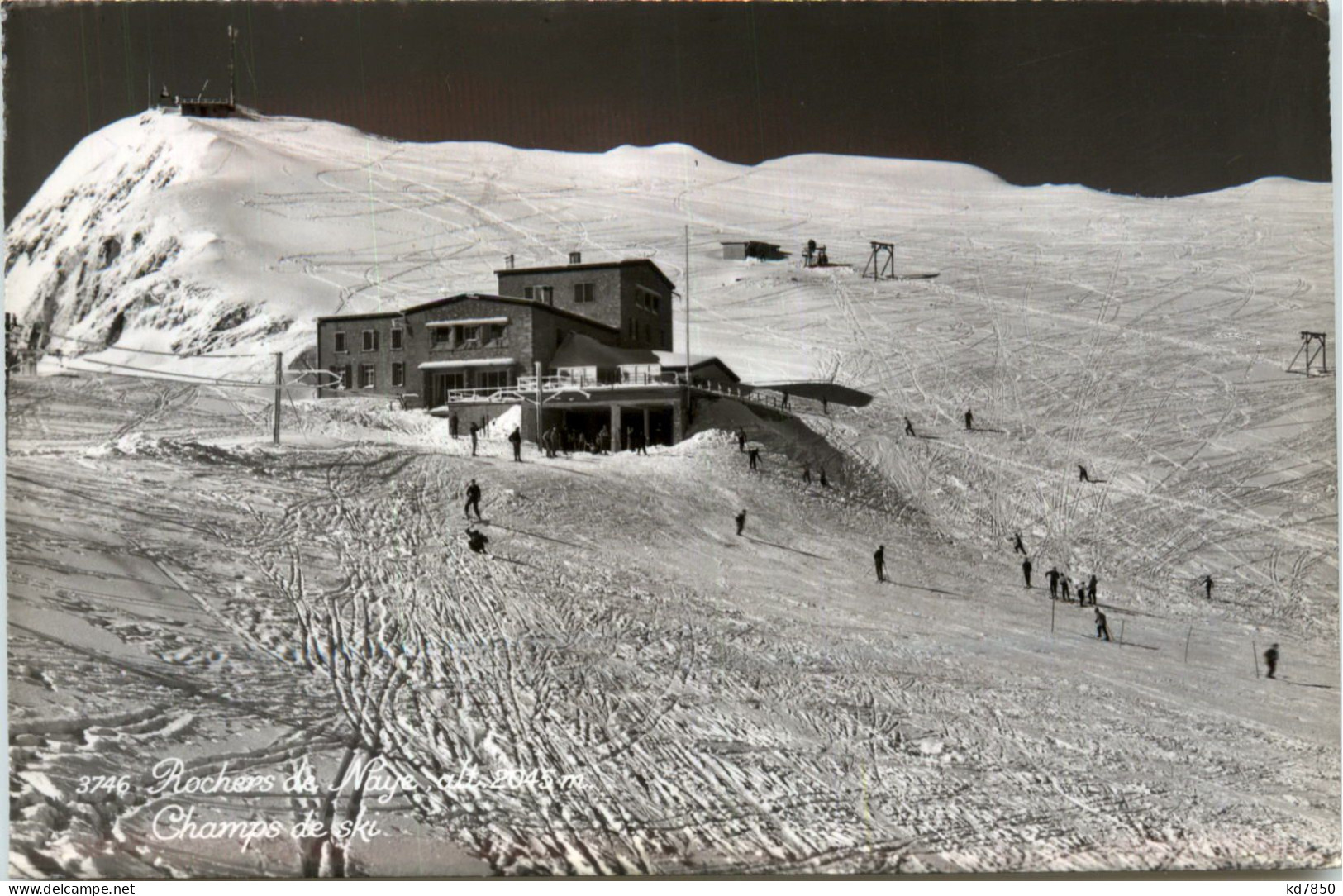 Rochers De Naye - Champs De Ski - Sonstige & Ohne Zuordnung