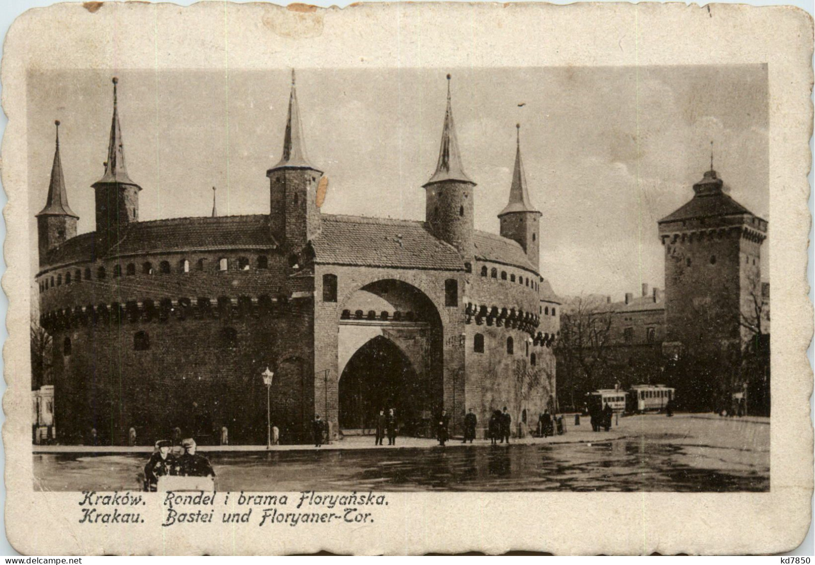 Krakau - Bastei Und Floryaner Tor - Poland