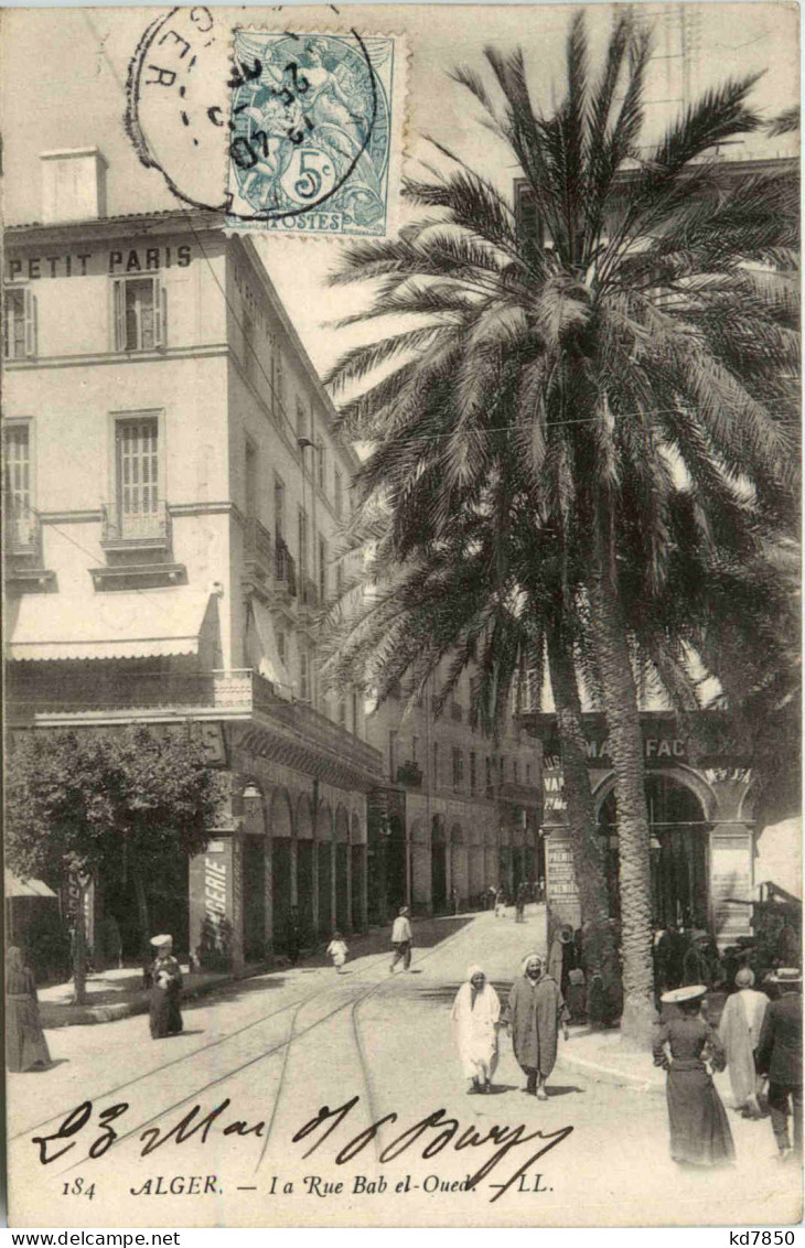 Alger, La Rue Bab El Qued - Algiers