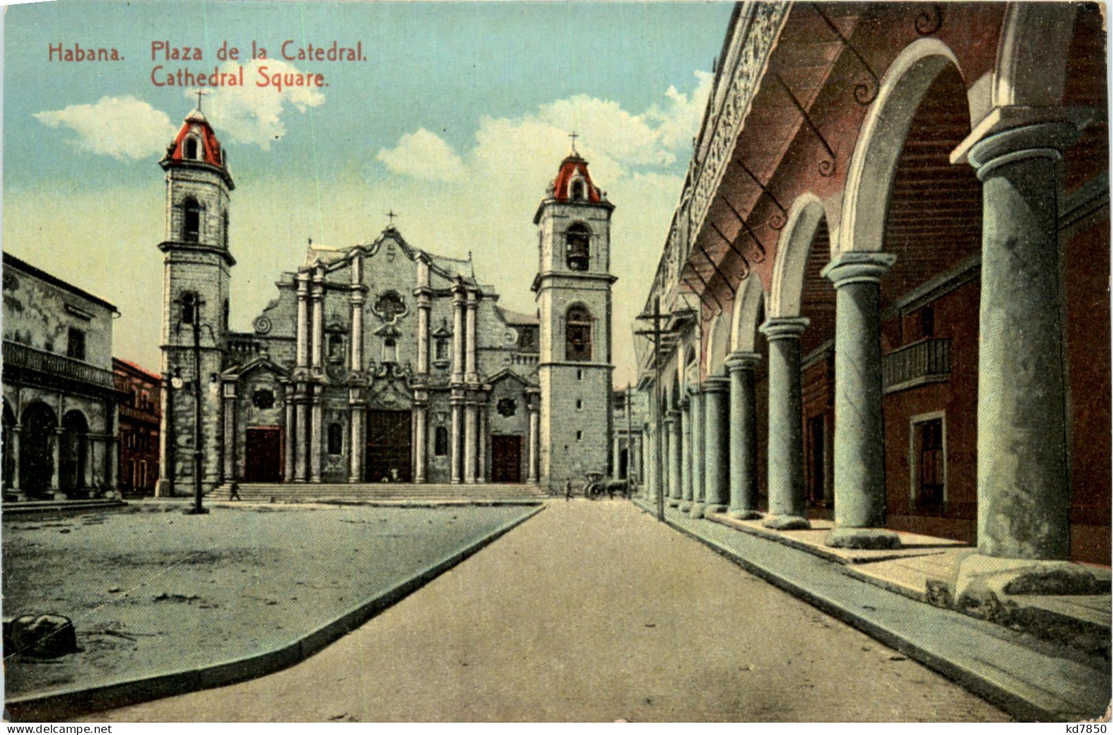 Habana - Plaza De La Catedral - Cuba