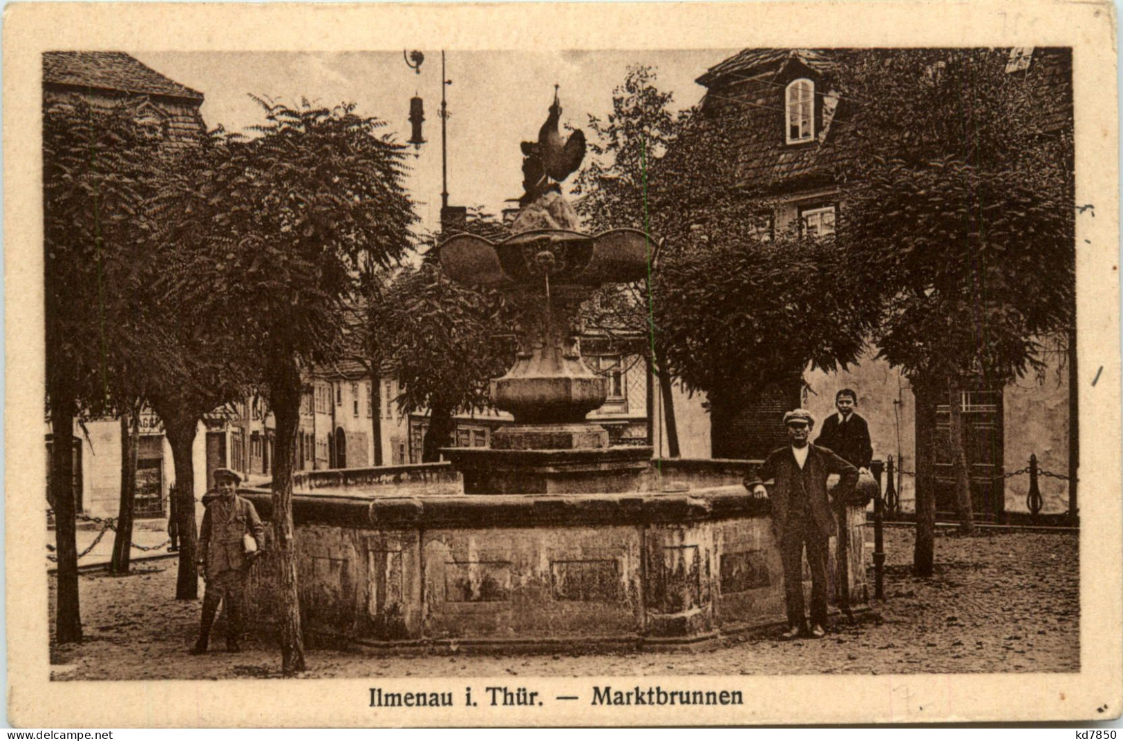 Ilmenau In Thüringen - Marktbrunnen - Ilmenau