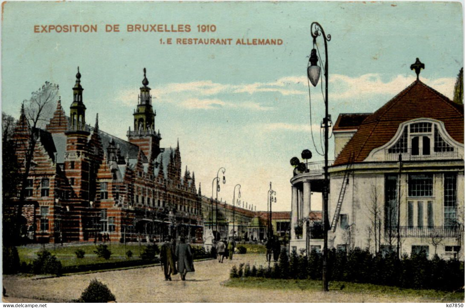 Bruxelles - Exposition 1910 - Mostre Universali