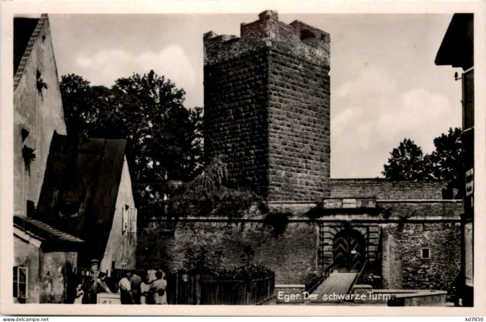 Eger - Der Schwarze Turm - Böhmen Und Mähren