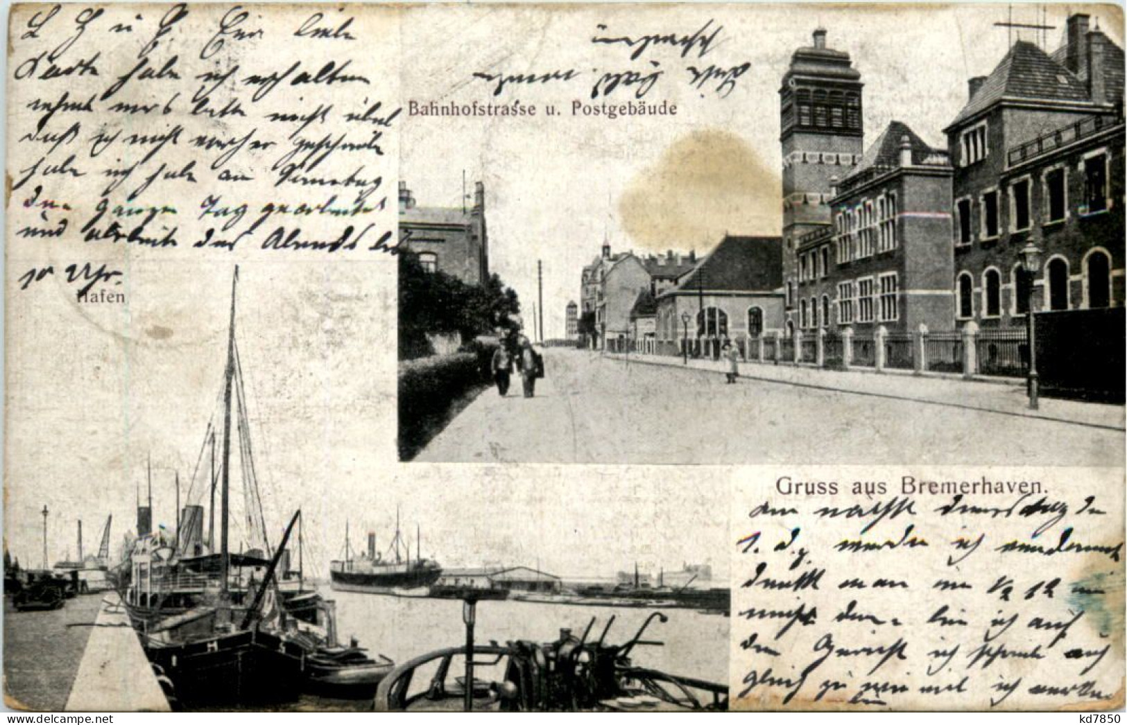 Gruss Aus Bremerhaven - Bahnhofstrasse - Bremerhaven