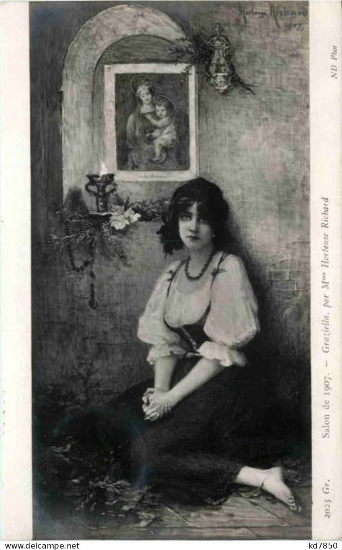 Salon De Paris 1907- Hortense Richard - Altri & Non Classificati