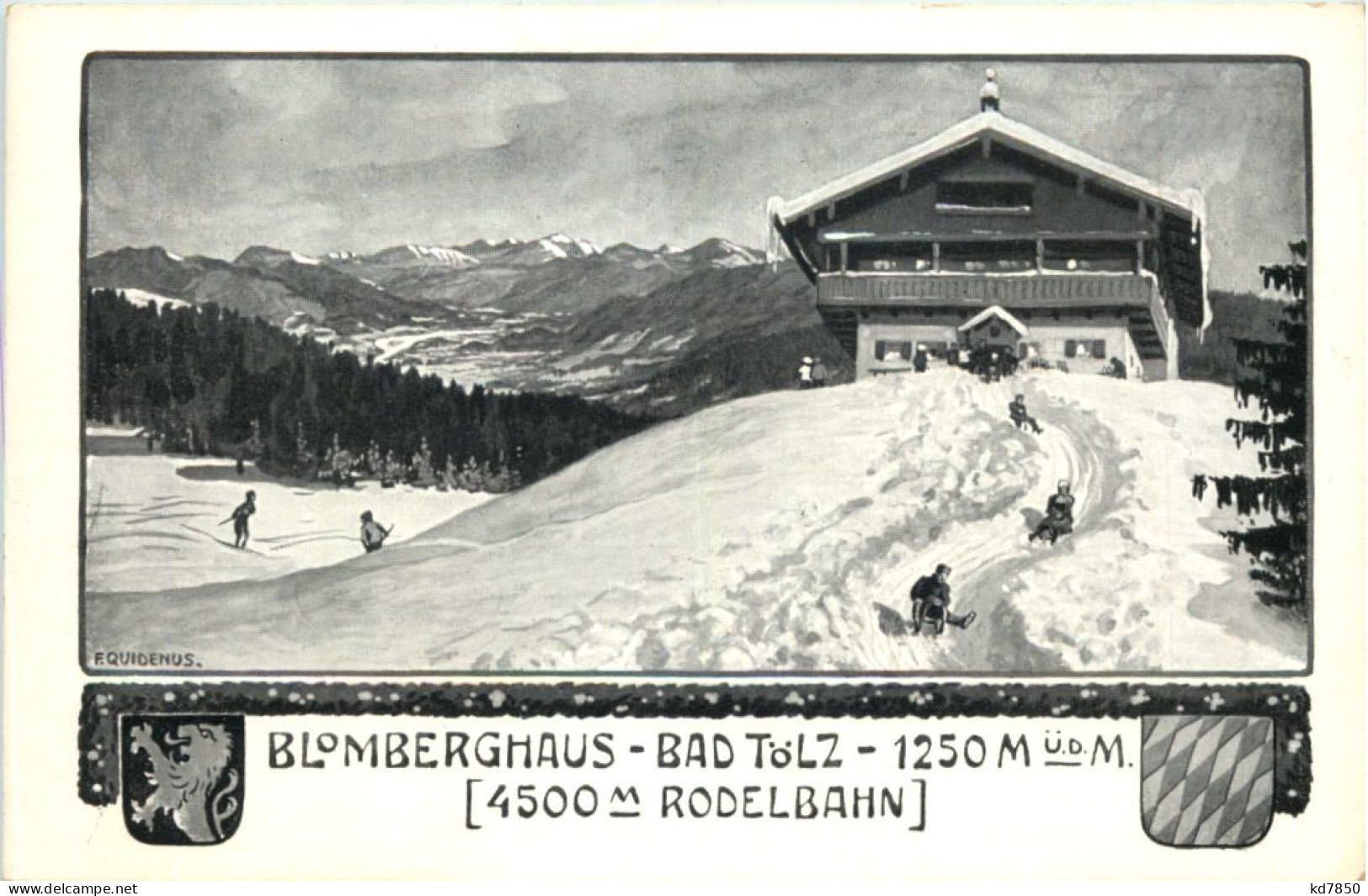 Bad Tölz - Blomberghaus - Bad Toelz