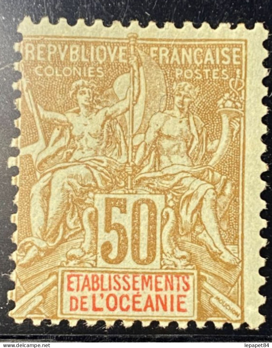 Etablissement Français De L'océanie YT N°20 Neuf* - Unused Stamps