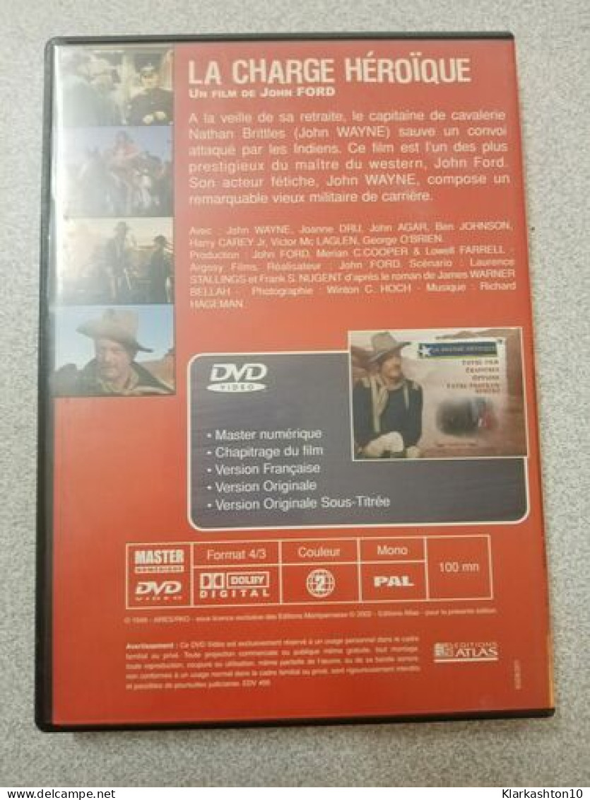 DVD - La Charge Héroique (John Ford) - Altri & Non Classificati