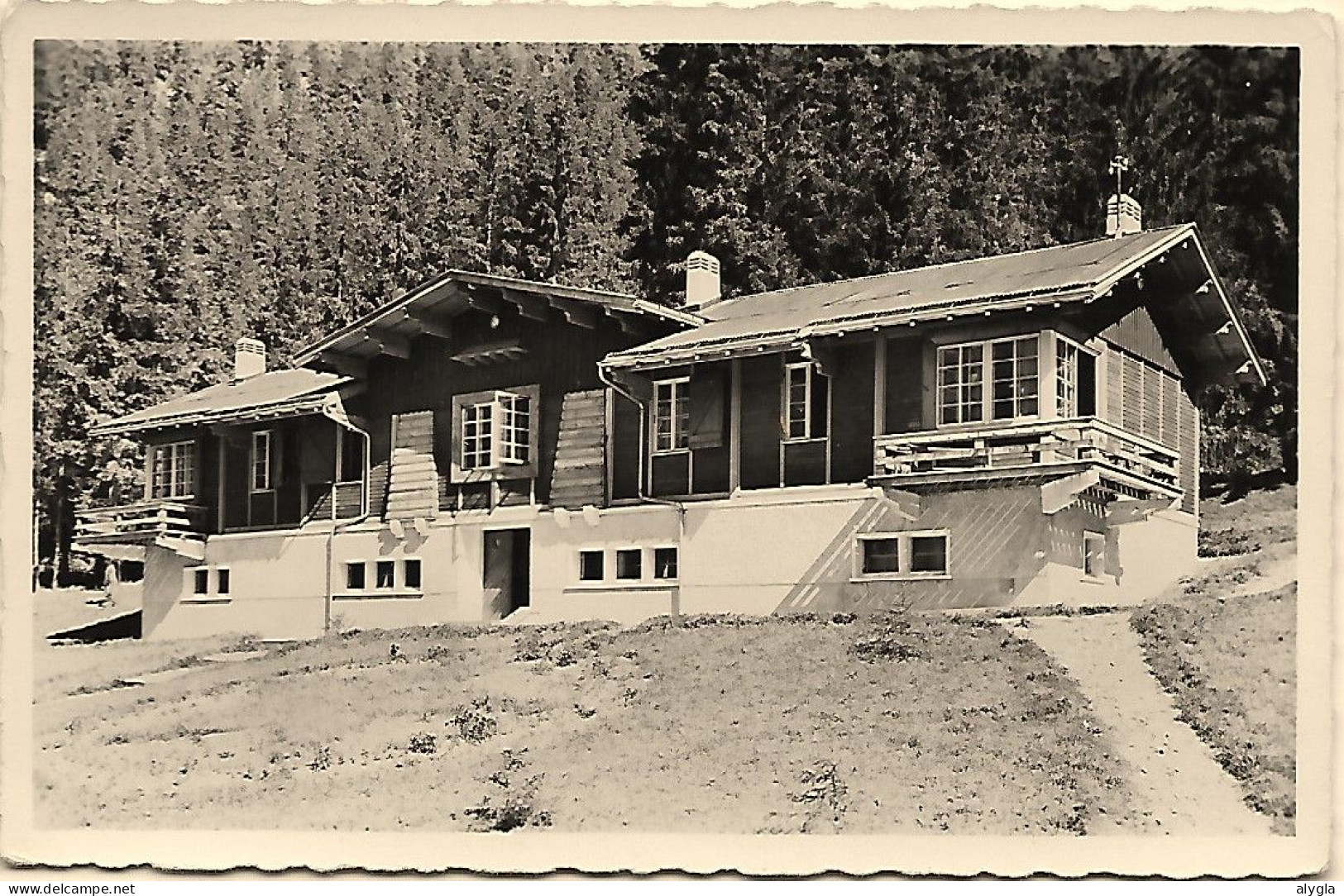 74 - CHAMONIX - 1er Bâtiment De L'EHM (Ecole De Haute Montagne) - Photo Gay-Couttet - Chamonix-Mont-Blanc