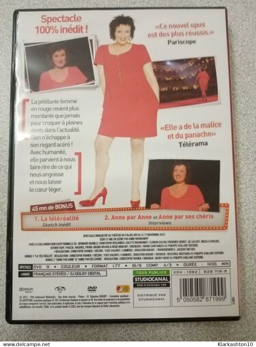 Dvd - Anne [Rouge]manoff ! (Anne Romanoff) - Altri & Non Classificati