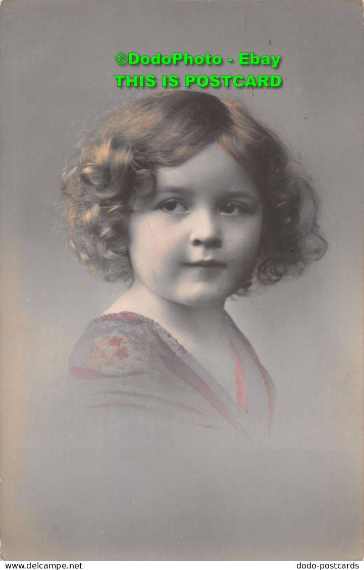 R408236 A Little Girl With Short Hair. R. J. James. Series No. 111. 1912 - World
