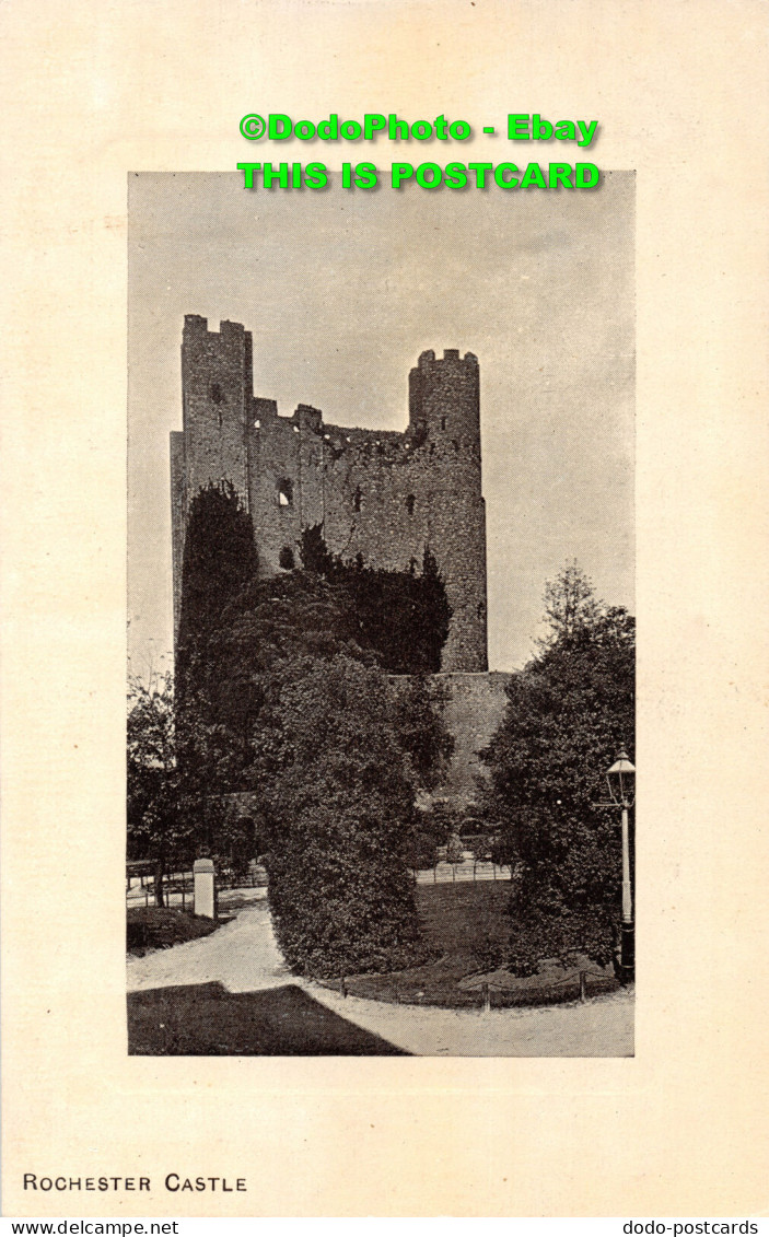 R408237 Rochester Castle. The Arcadia Bazaar Series - World